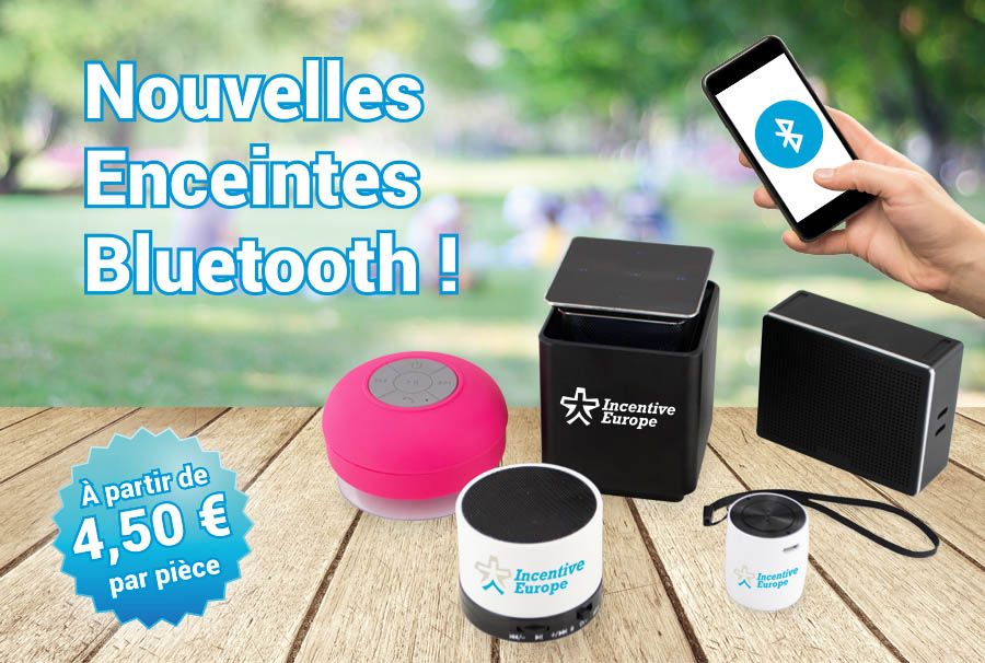 Nouvelles Enceintes Bluetooth