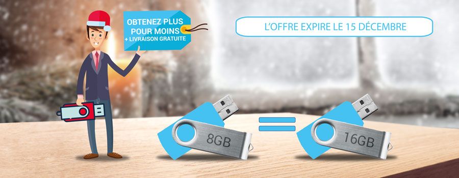 Offre 8 et 16GB