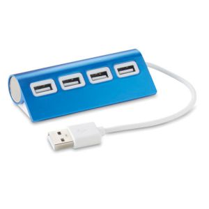 Hub USB en aluminium - PowerBank